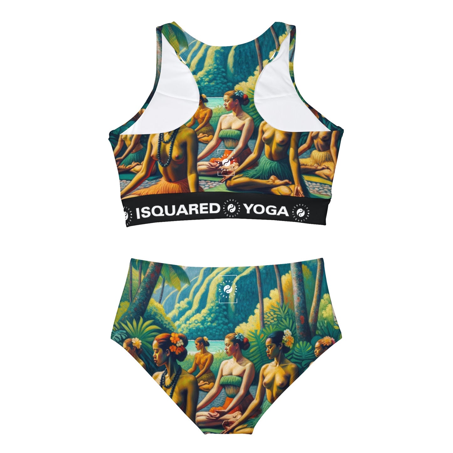 "Tahitian Tranquility - Hot Yoga Bikini Set