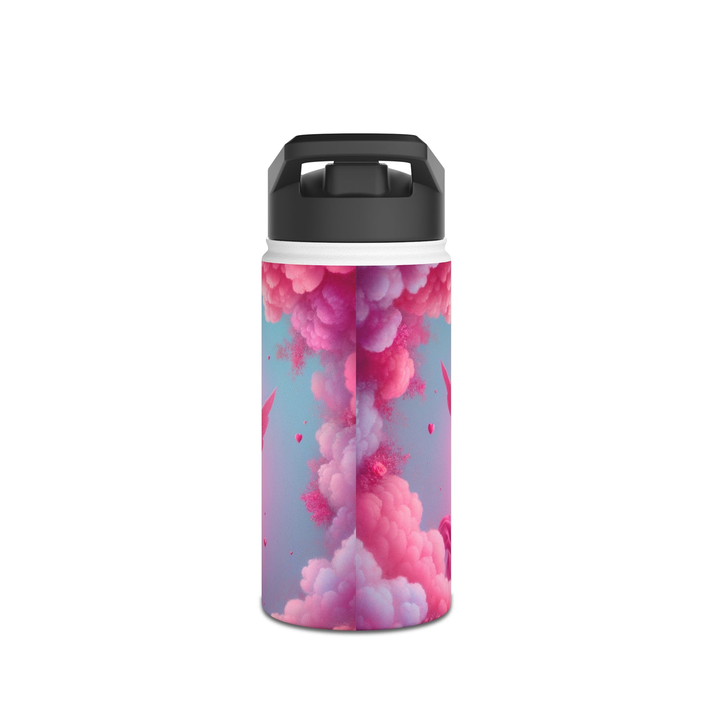 "Bold Blush: A Cupid's Love Affair" - Water Bottle