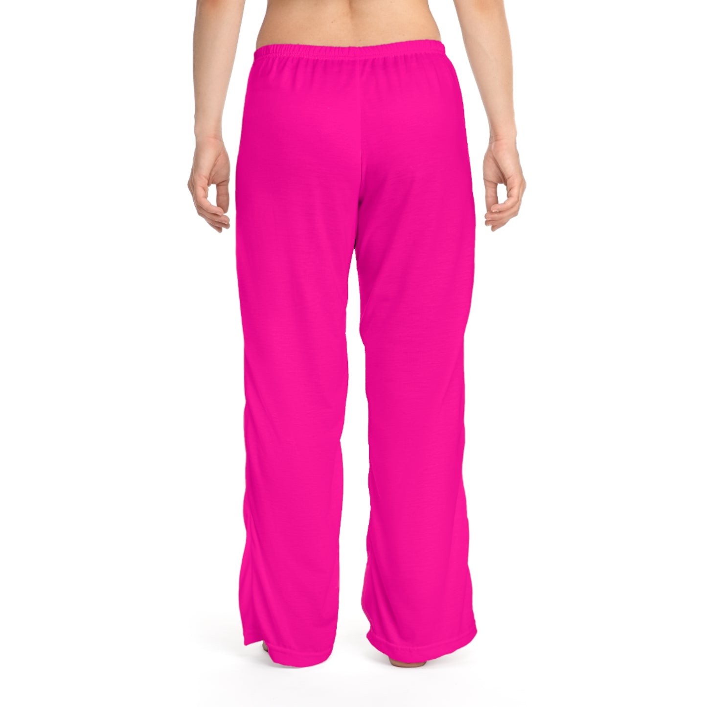 #FF0099 Sharp Pink - Women lounge pants