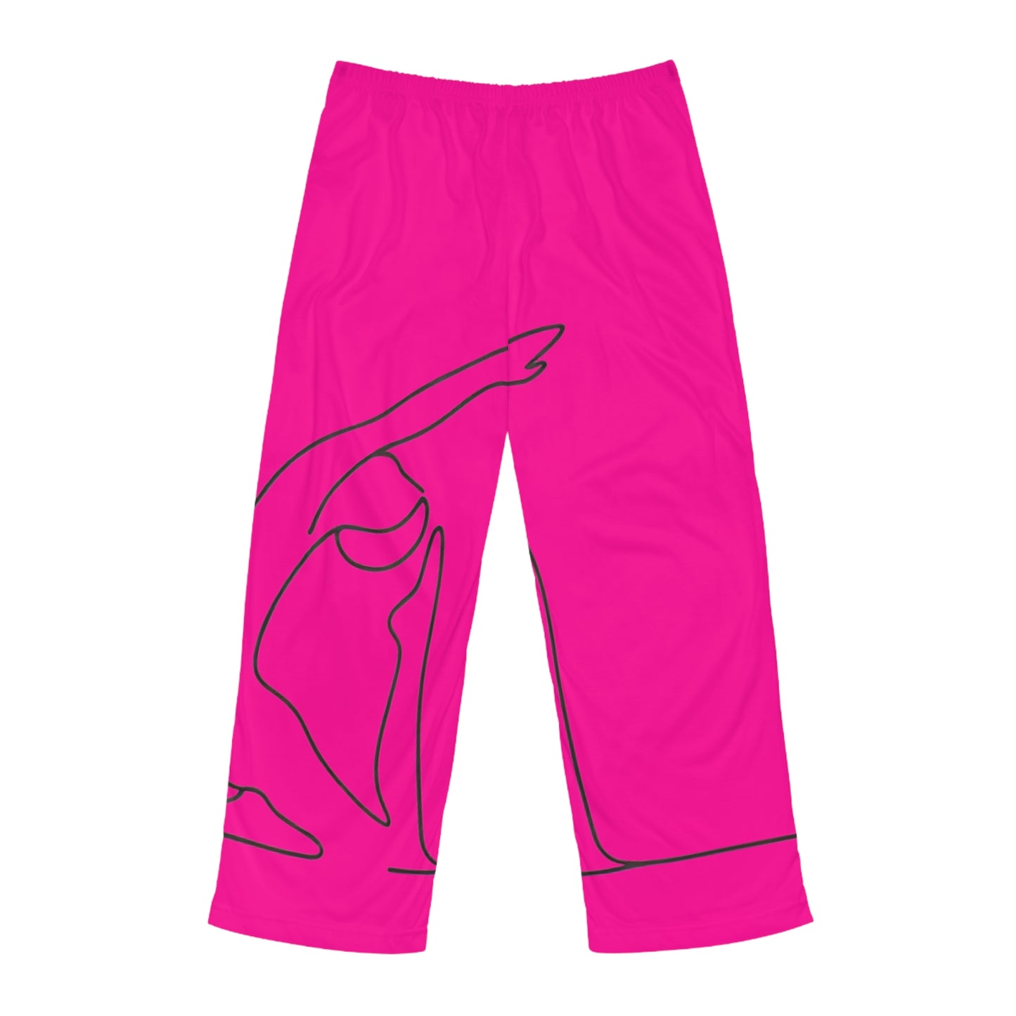 Line Art Pigeon Pose - men's Lounge Pants