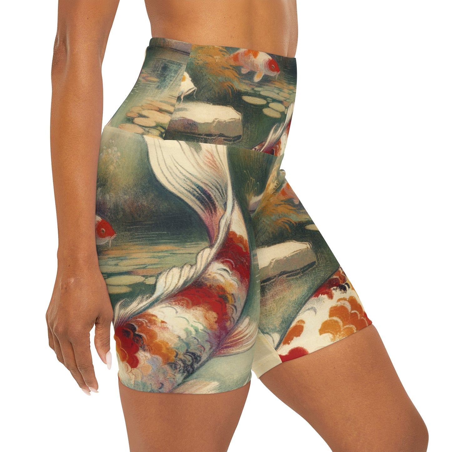 Koi Lily Pond - shorts