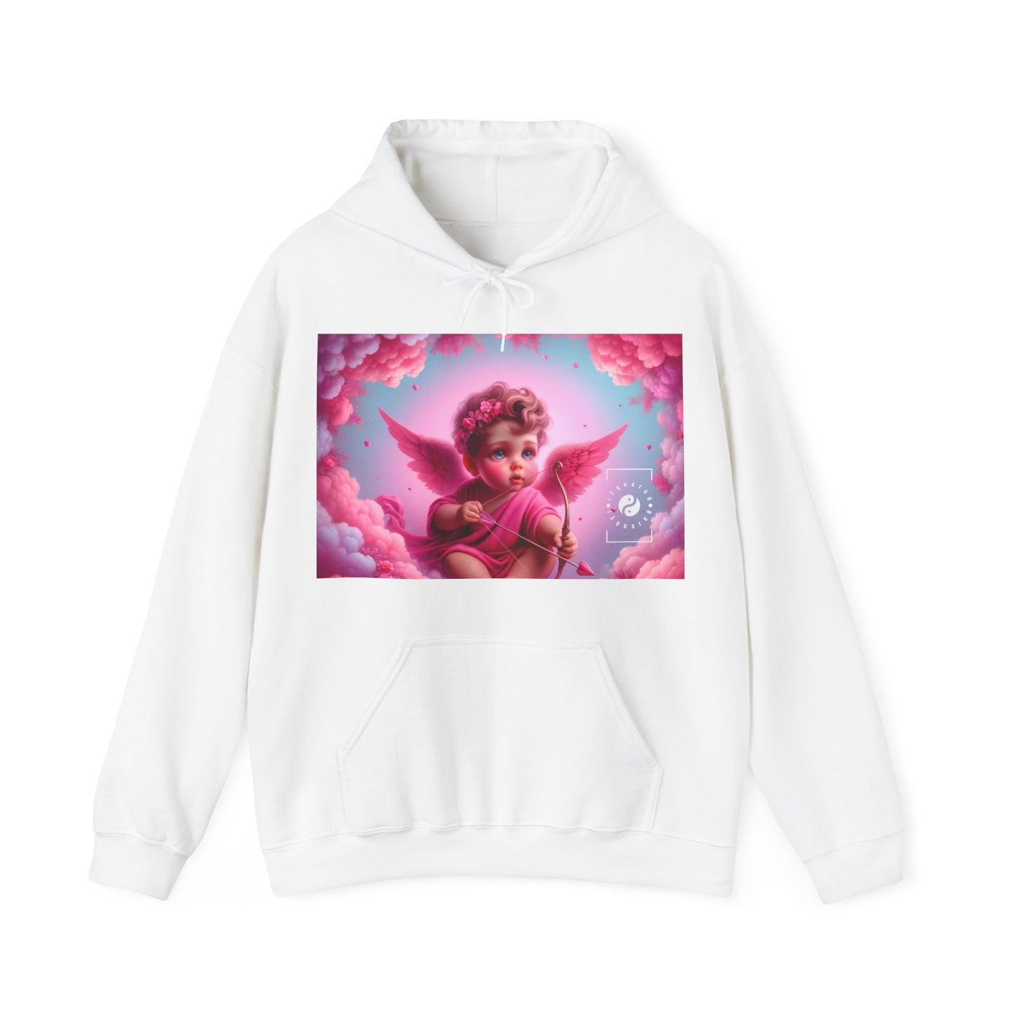 "Bold Blush: A Cupid's Love Affair" - Hoodie