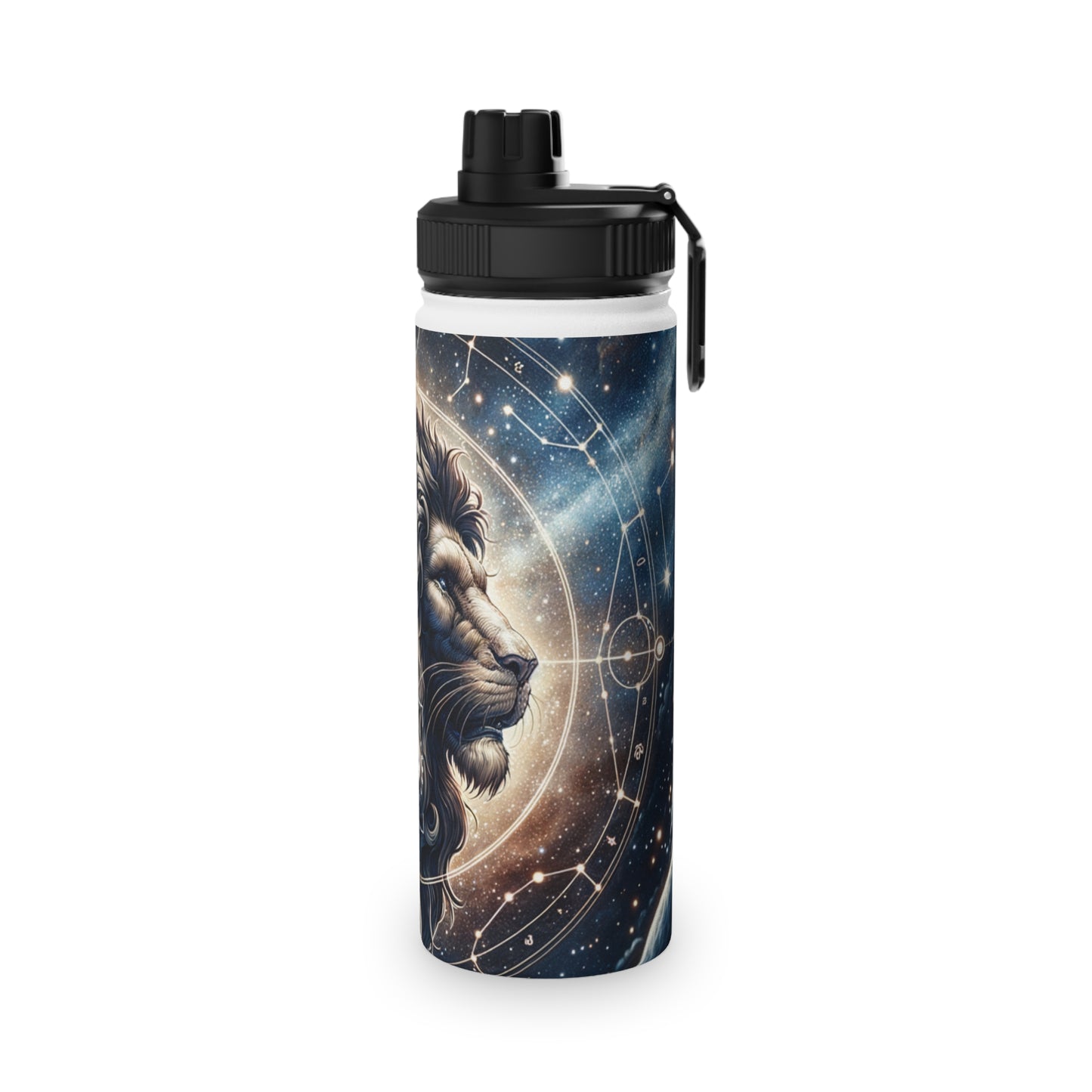 Celestial Leo Roar - Sports Water Bottle