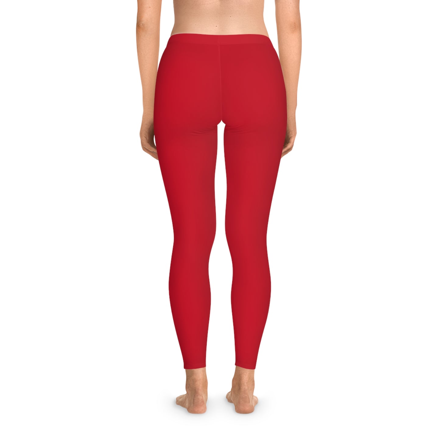 #D10927 Scarlet Red - Unisex Tights