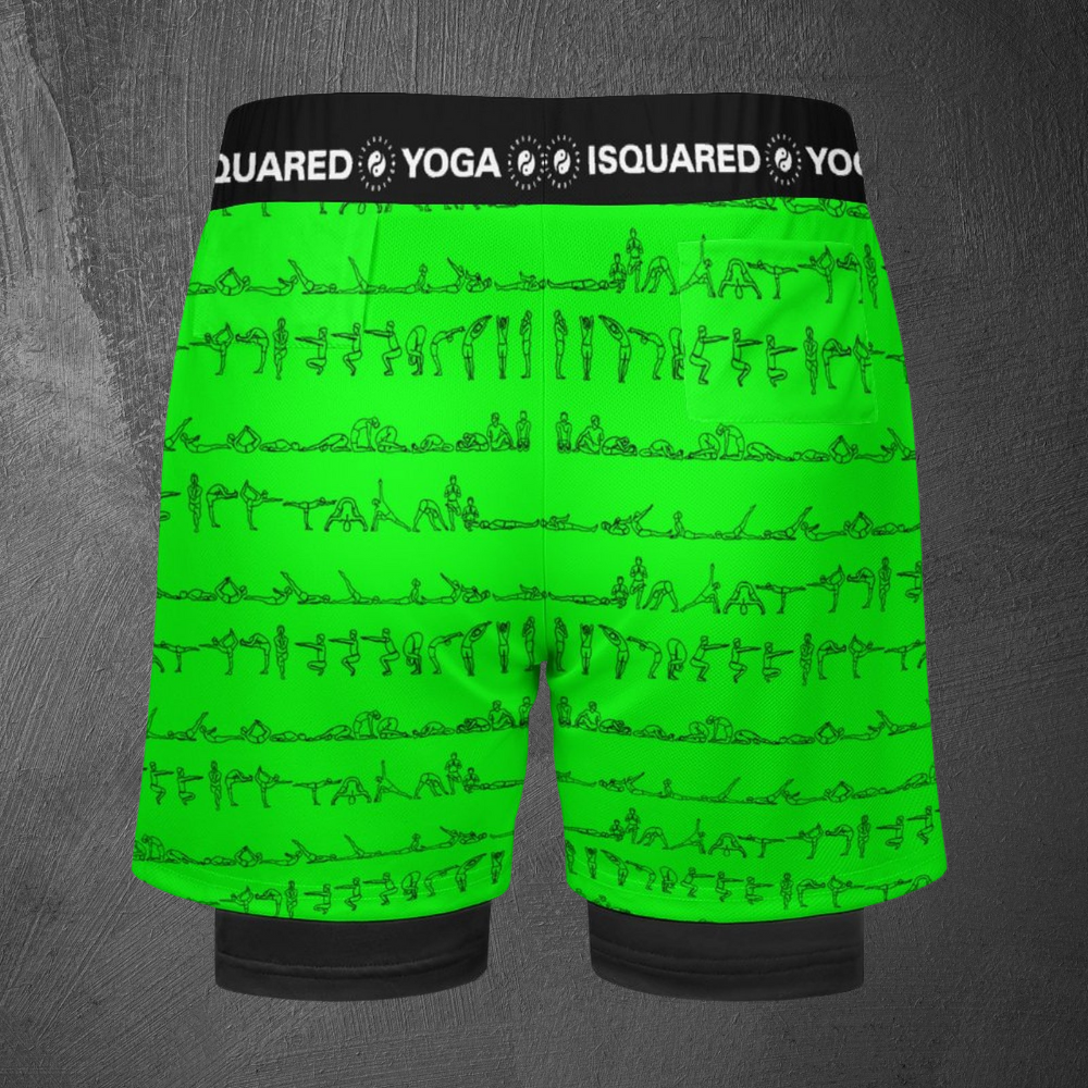 Bikram Series - Compression Yoga Shorts