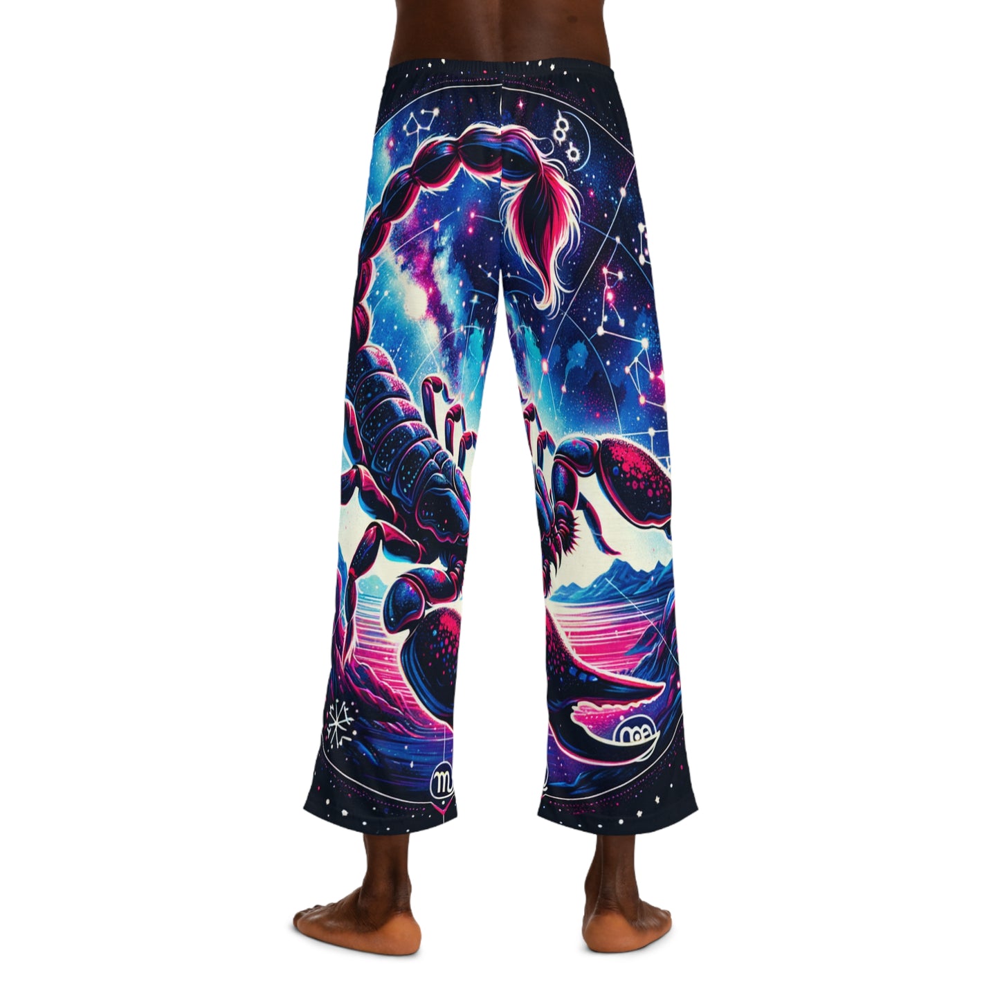 Crimson Scorpio - men's Lounge Pants