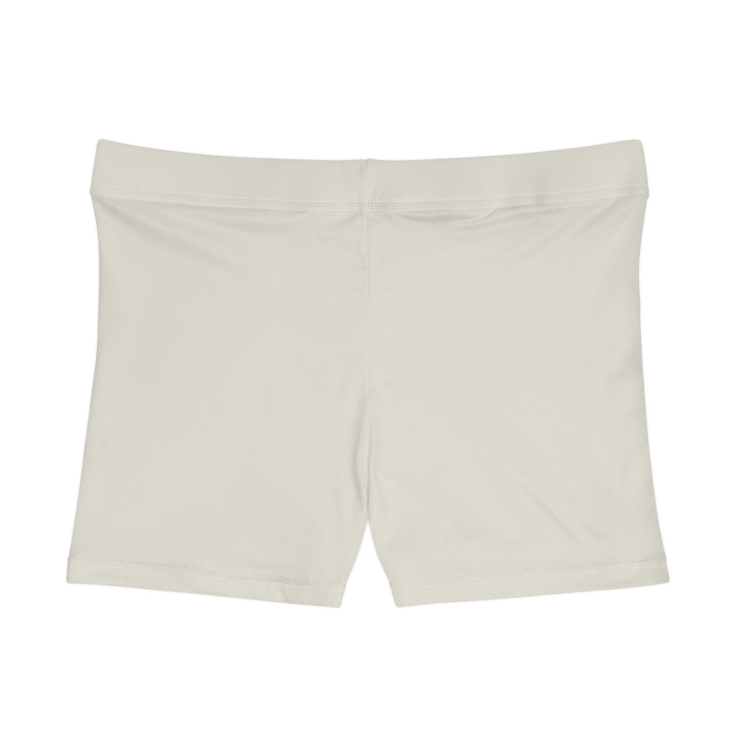 #E9E7DA Ivory - Mini Hot Yoga Short