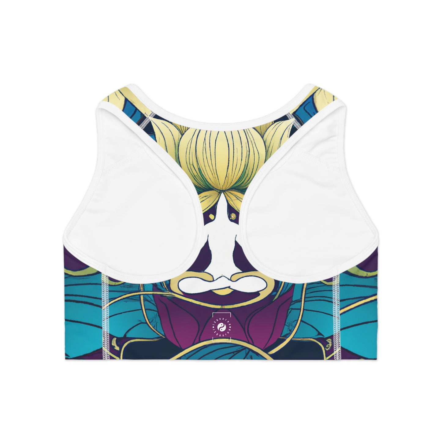 "Lotus Serenity Dance" - High Performance Sports Bra