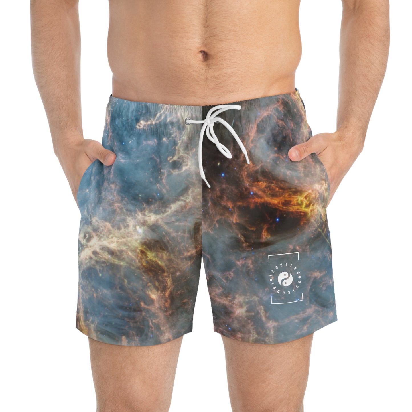 Crab Nebula (NIRCam and MIRI Image) - Swim Trunks for Men