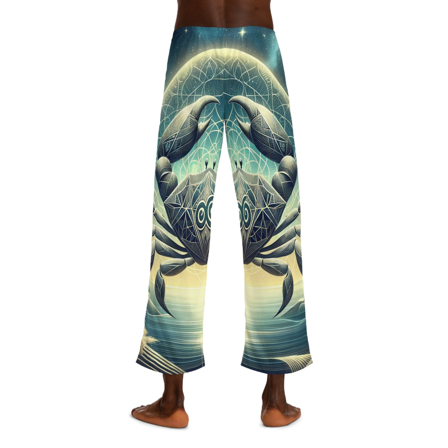 Crab Constellation Yoga - men's Lounge Pants