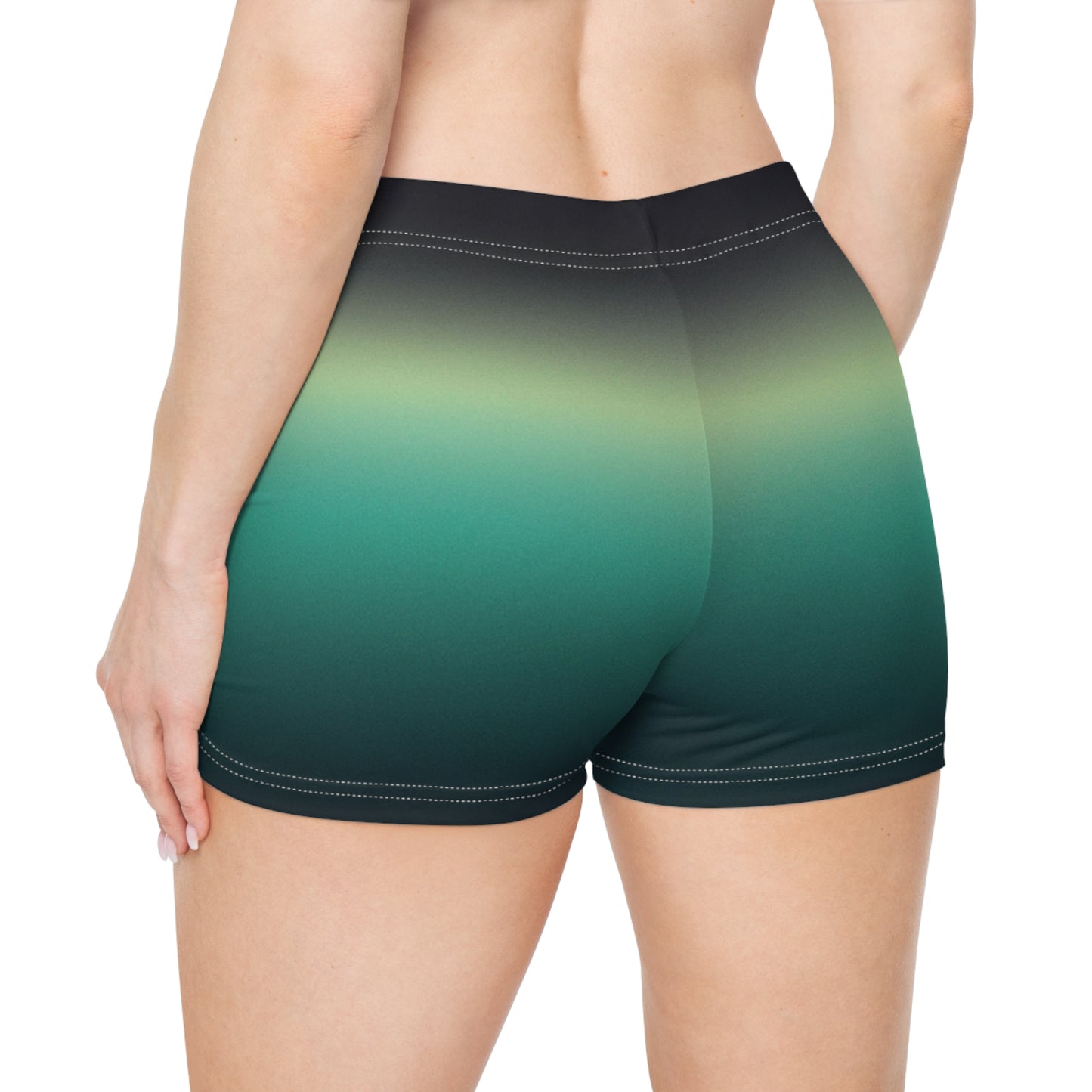 Midnight Gradients - Mini Hot Yoga Short