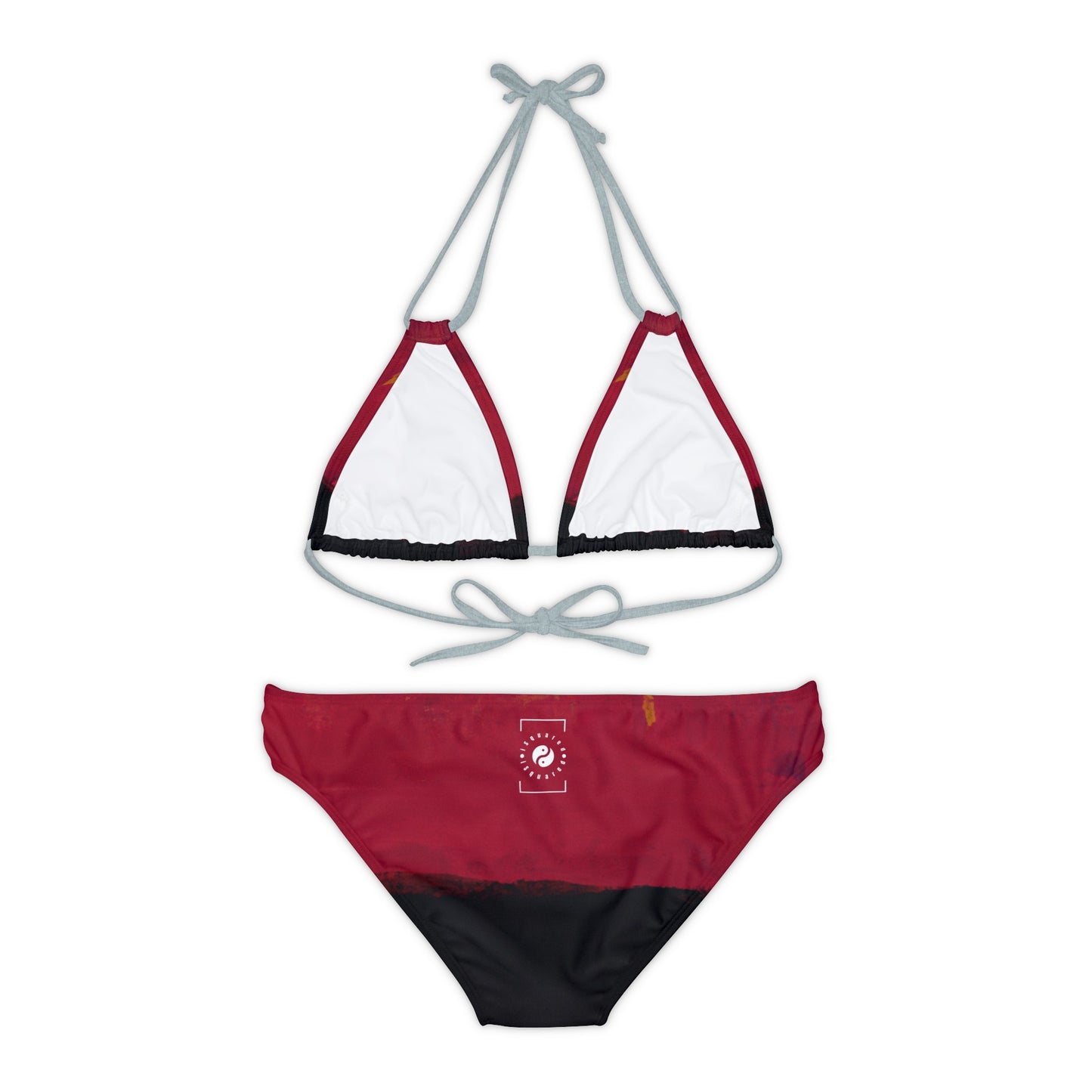 Nocturnal Vermillion - Ensemble bikini à lacets