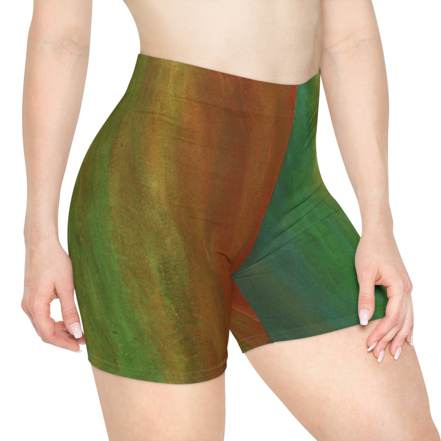 Humeur arc-en-ciel subtile - Short de yoga chaud