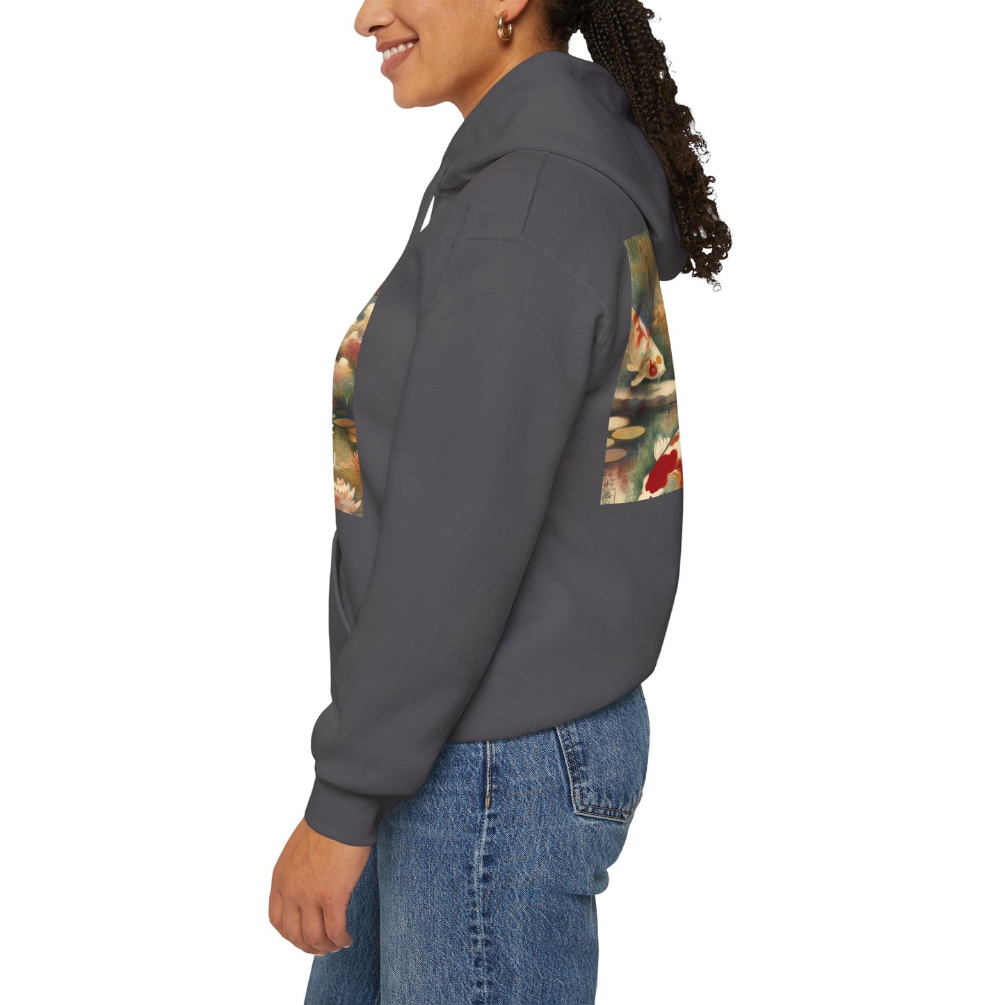 Koi Lily Pond - Hoodie