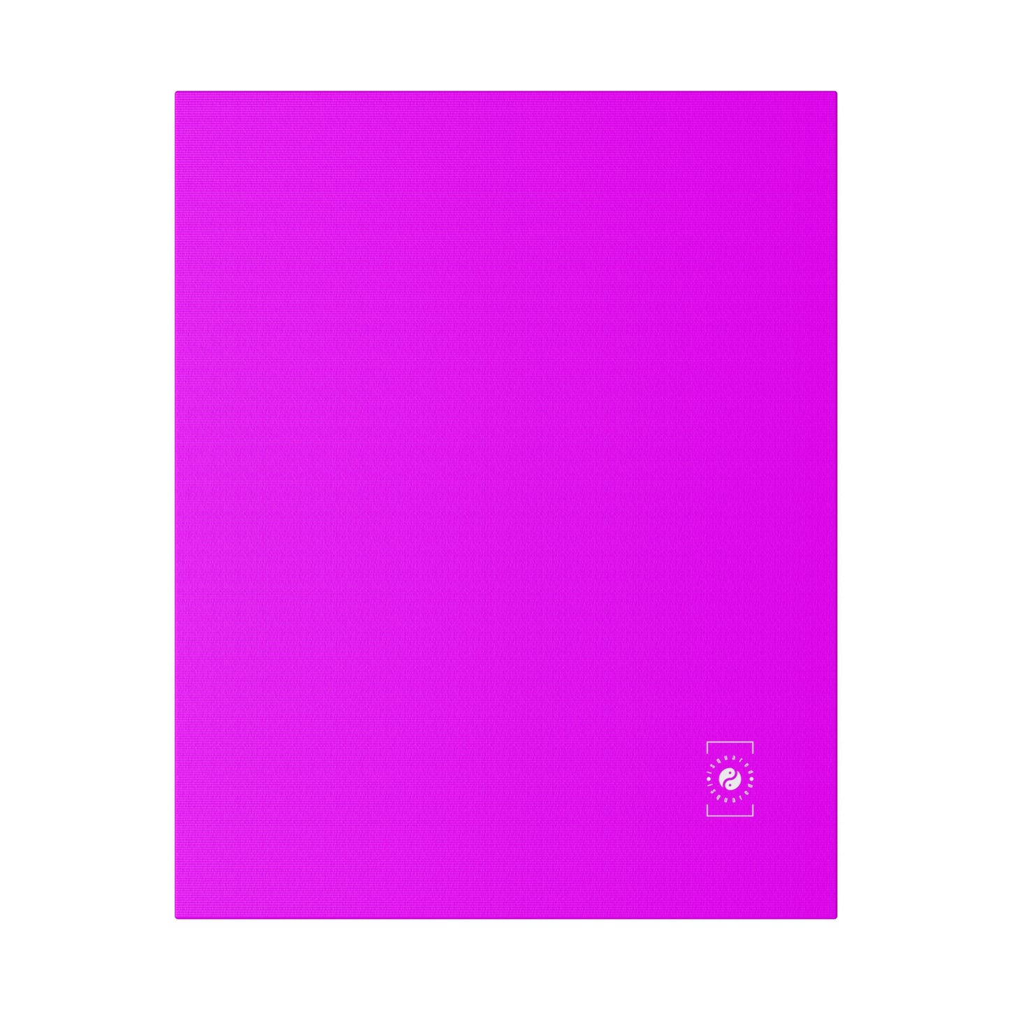 #f000ff Neon Purple - Art Print Canvas