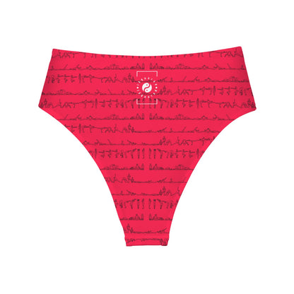 Bikram Series - High Waisted Bikini Bottoms