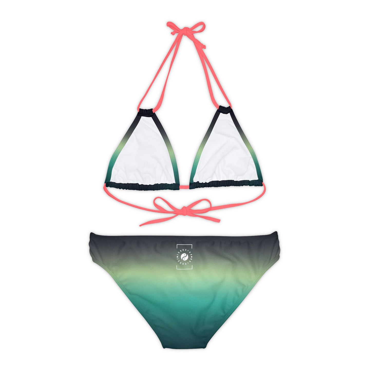 Midnight Gradients - Lace-up Bikini Set