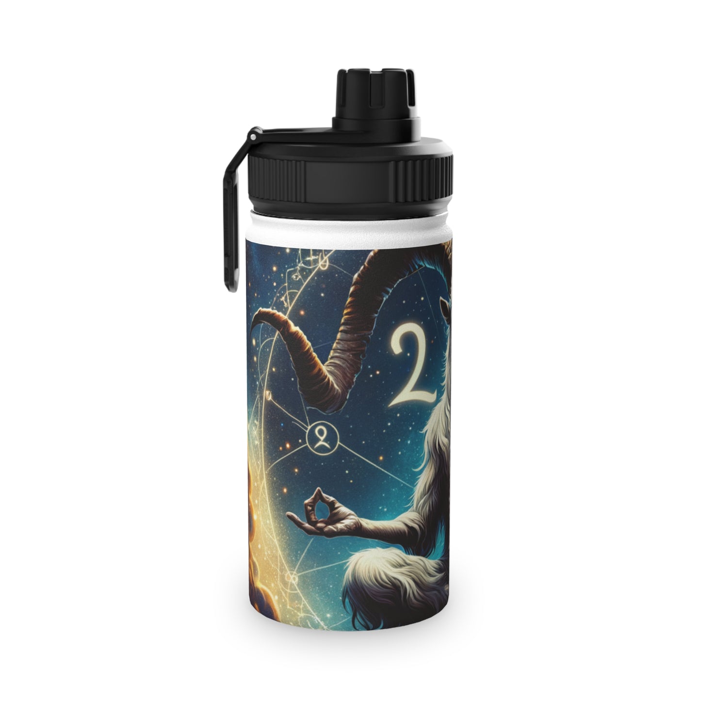 Audacious Capricorn - Sports Water Bottle