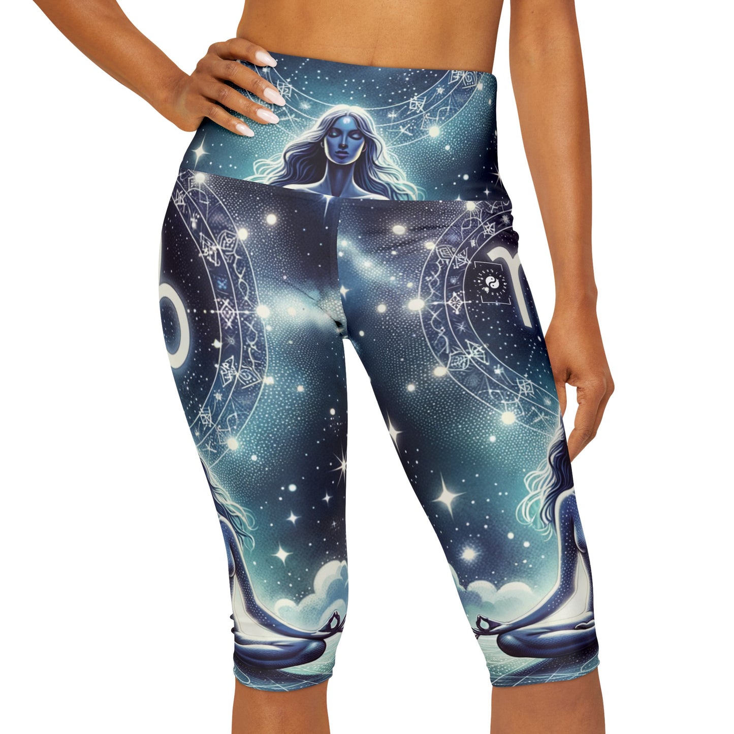 Aurora Virgo - High Waisted Capri Leggings