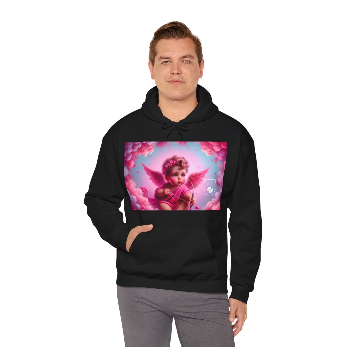 "Bold Blush: A Cupid's Love Affair" - Hoodie