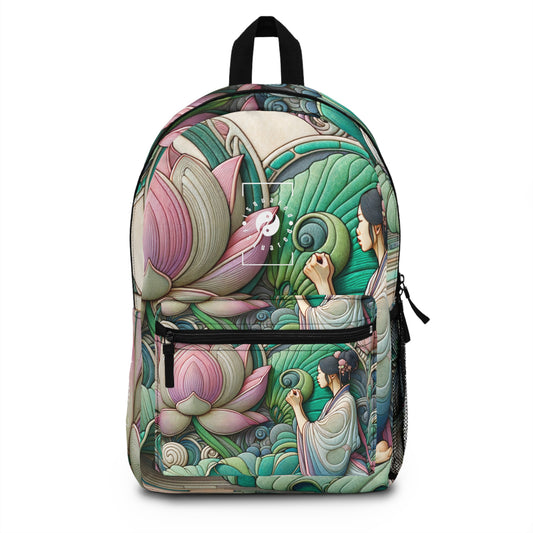 "Lotus Echo Serenity" - Backpack