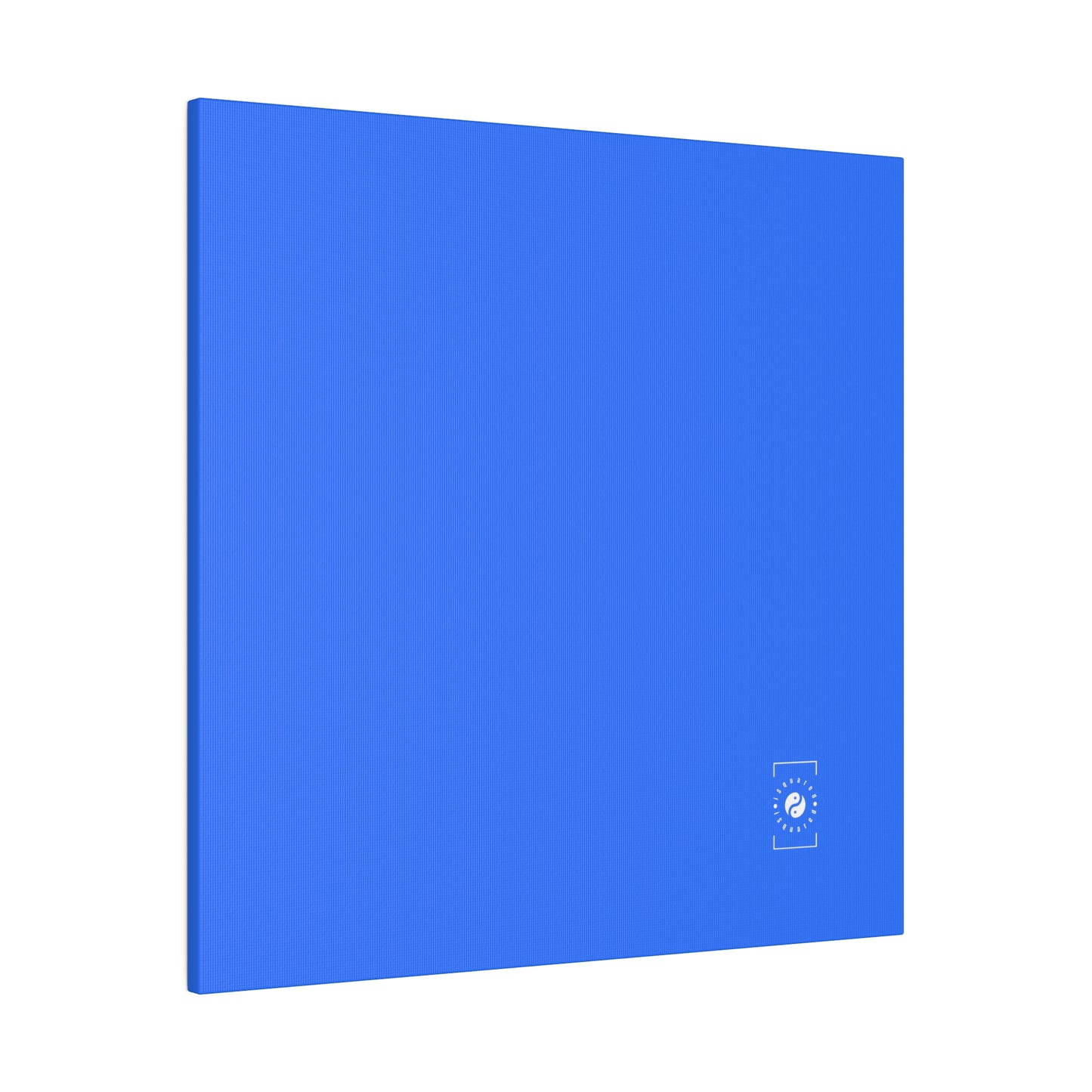 #2C75FF Electric Blue - Art Print Canvas