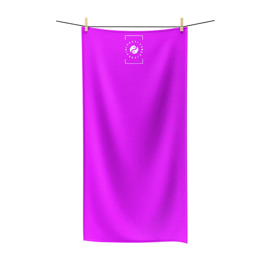 #f000ff Neon Purple - All Purpose Yoga Towel