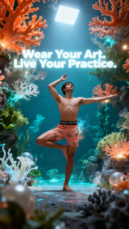 Botanicals - iSquared Yoga Shorts