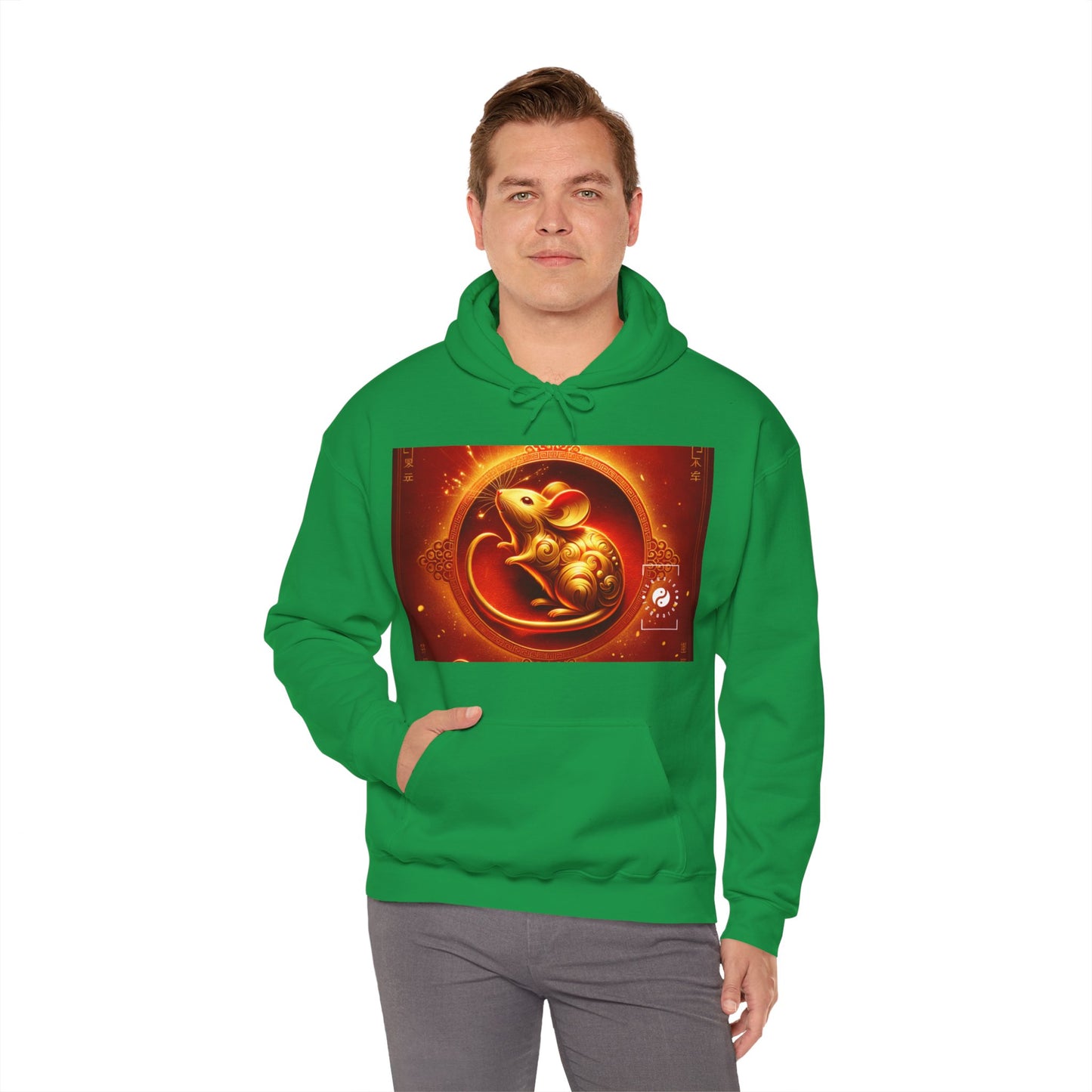 "Golden Emissary: A Lunar New Year's Tribute" - Hoodie