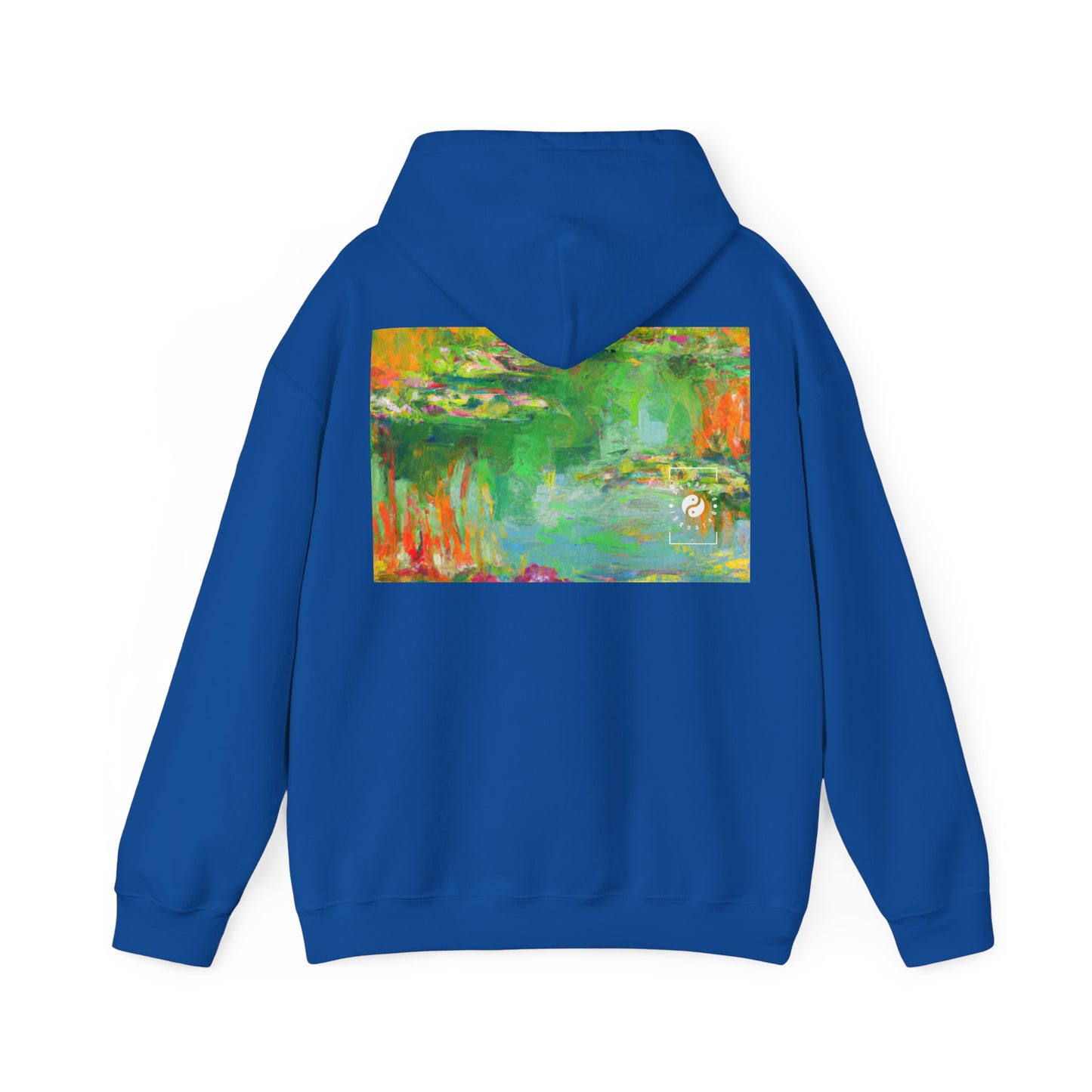 "Lily Aquarelle: Dusk Reflections" - Hoodie