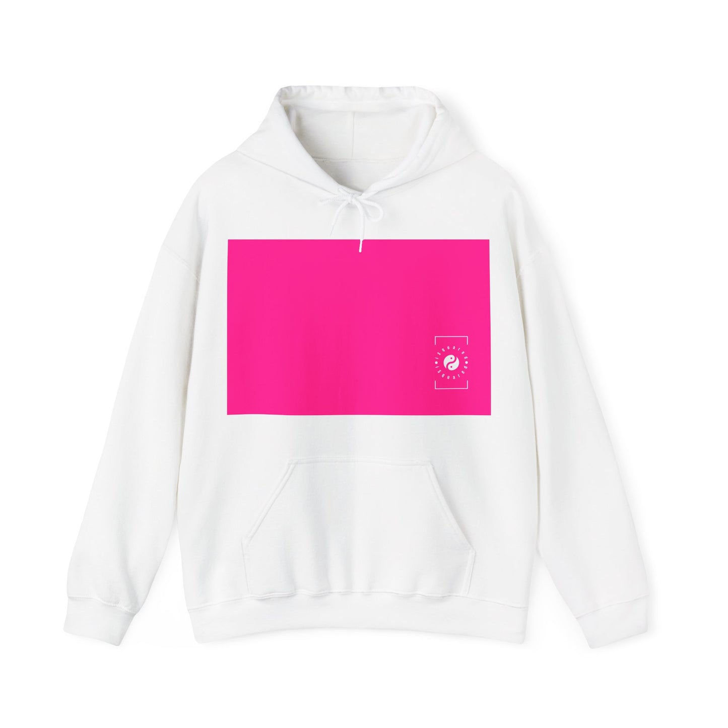 #FF0099 Rose vif - Sweat à capuche