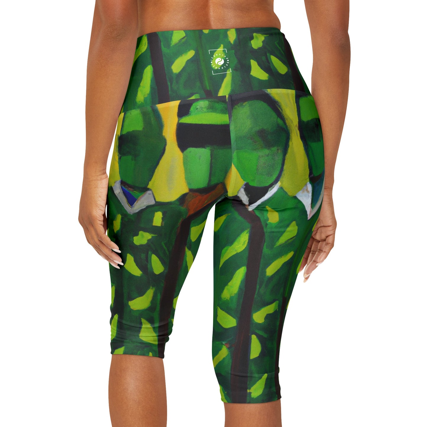 Leonardo van Romano - High Waisted Capri Leggings