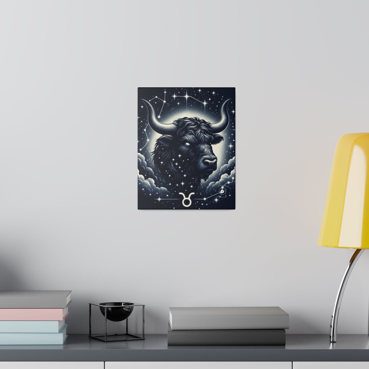 Constellation céleste de la Taurine - Impression d'art sur toile