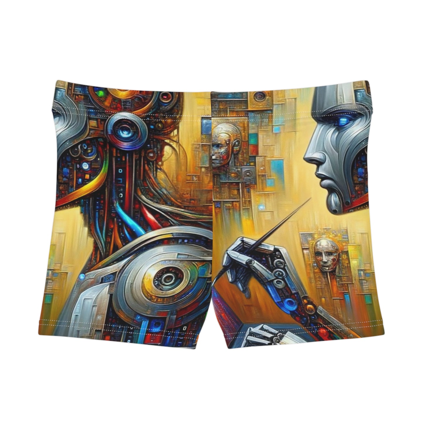 TechnoGenesis - Mini Hot Yoga Short