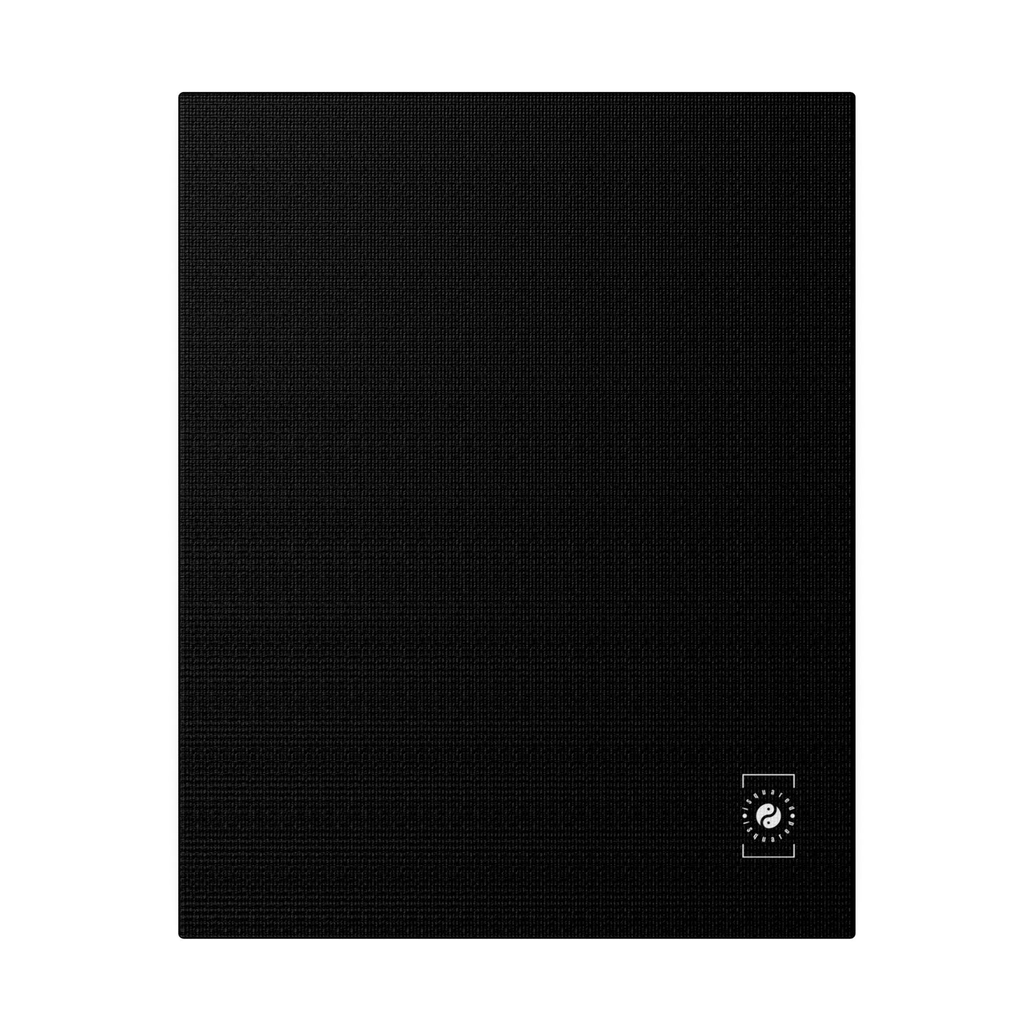 Pure Black - Art Print Canvas