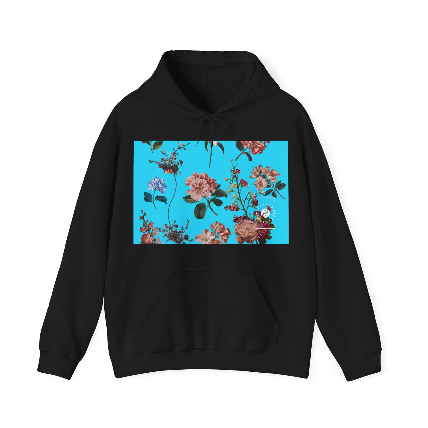 Botanicals on Azure - Hoodie