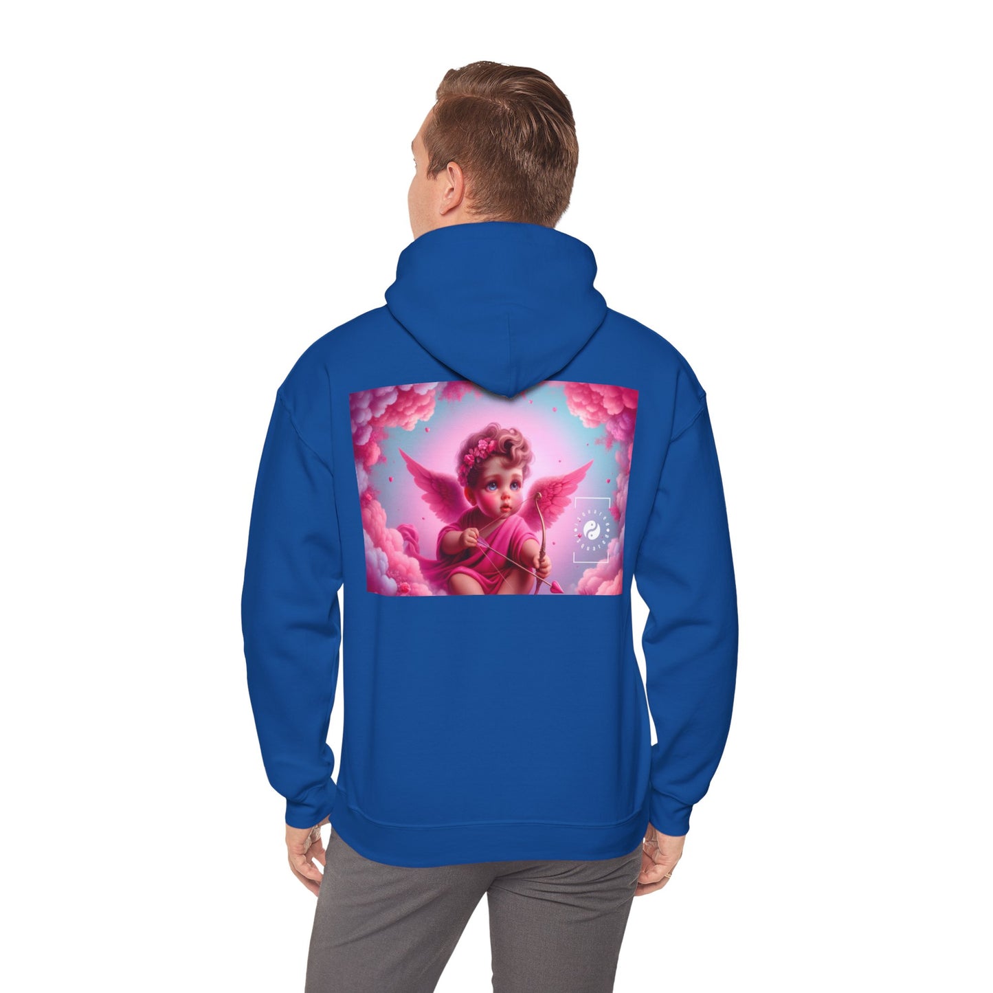 "Bold Blush: A Cupid's Love Affair" - Hoodie