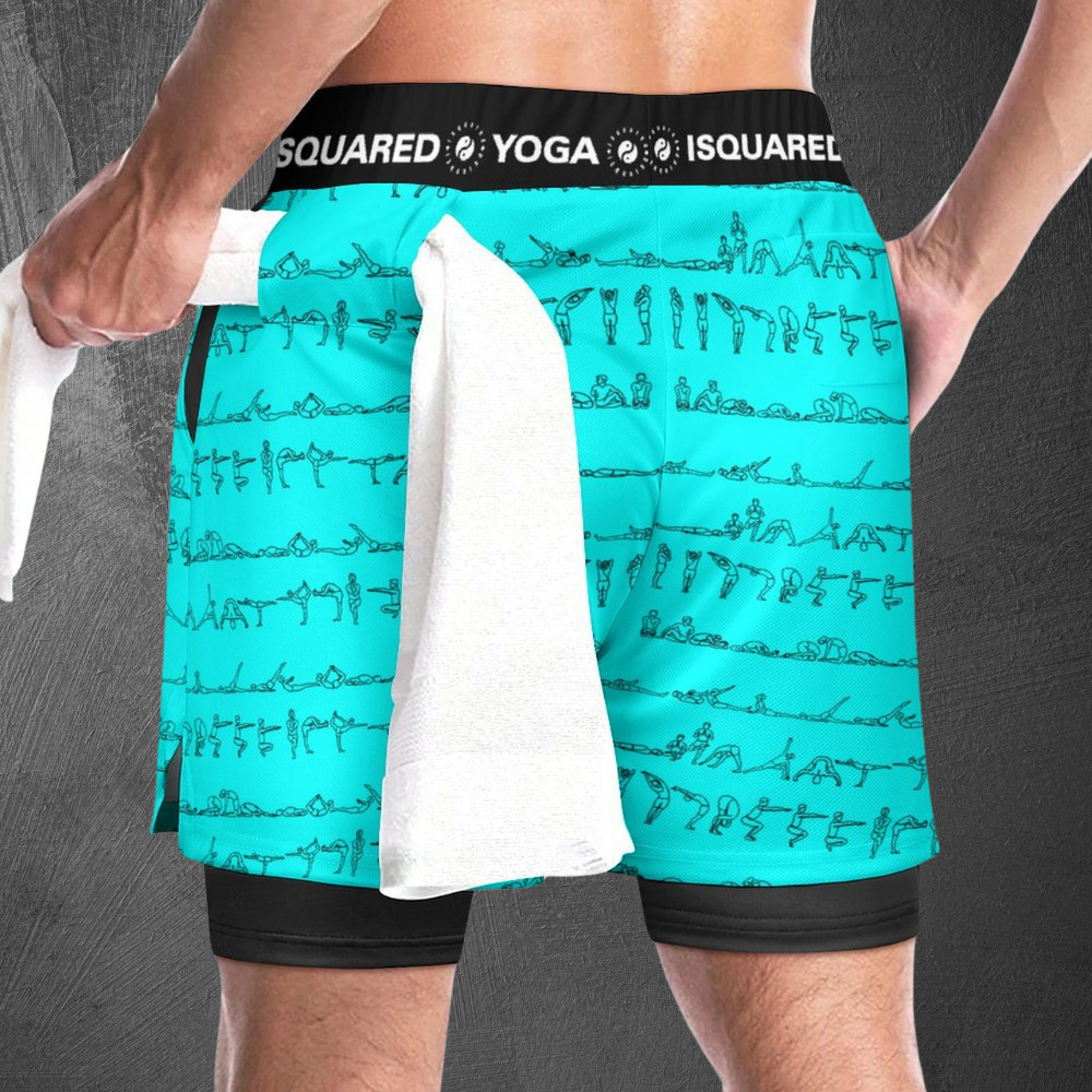 Bikram Series - Compression Yoga Shorts