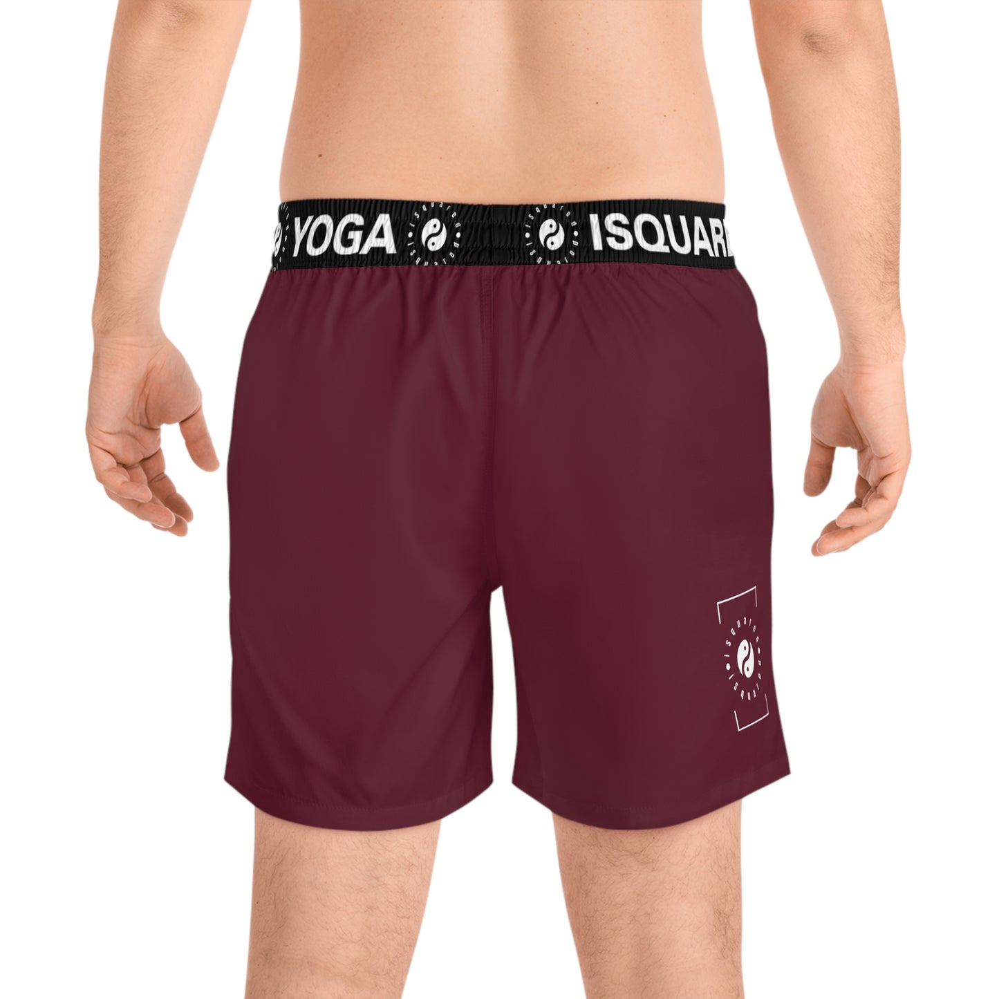 #60182D Deep Siena - Swim Shorts (Mid-Length) for Men