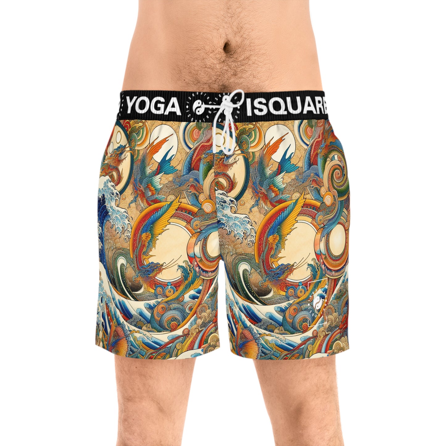 Ezio Verrocchio - Swim Shorts (Mid-Length) for Men