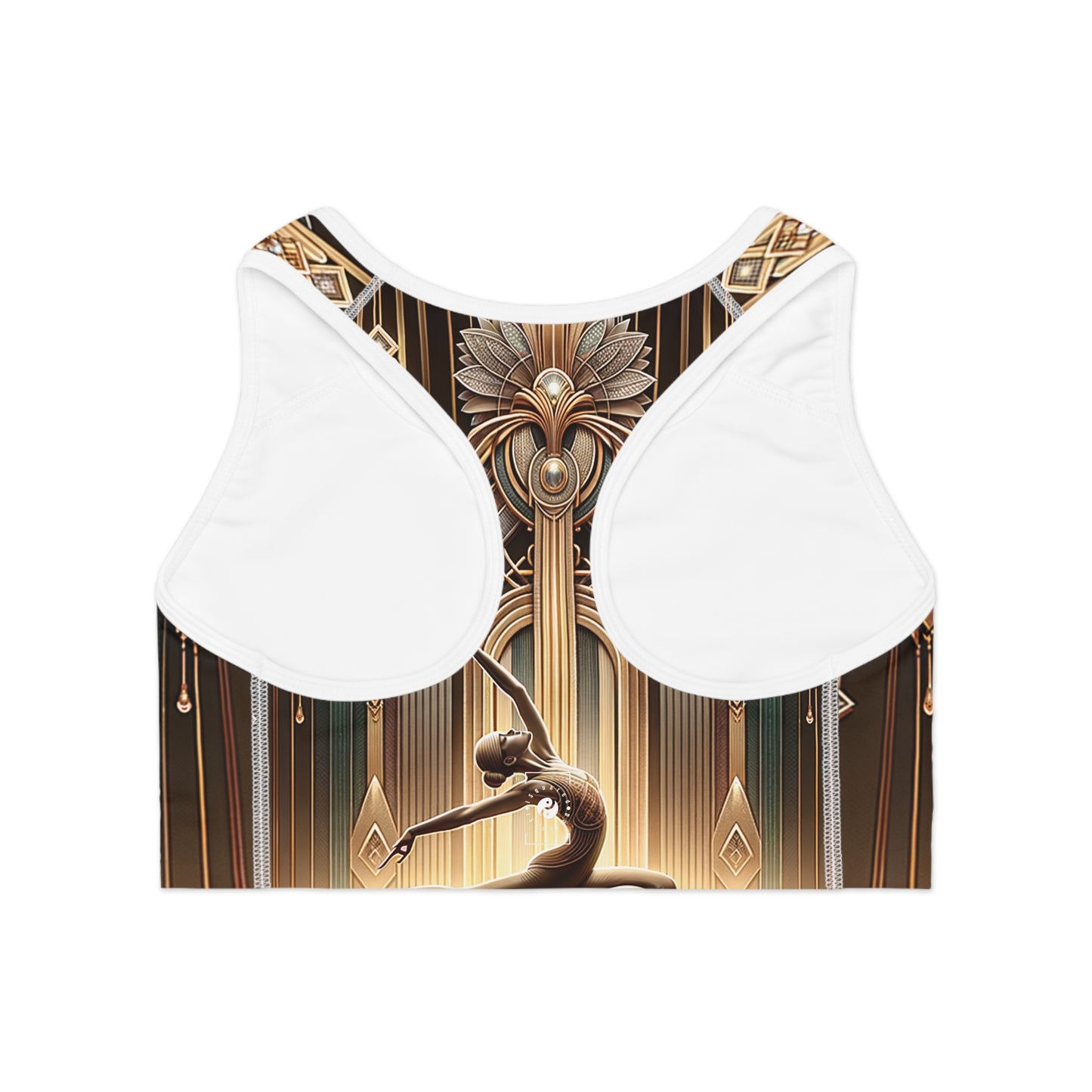 Deco Serenity: A Fusion of Opulence and Zen - High Performance Sports Bra