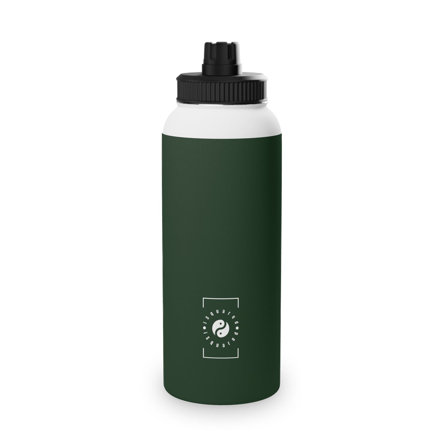 #153B1C Forest Green - Sports Water Bottle