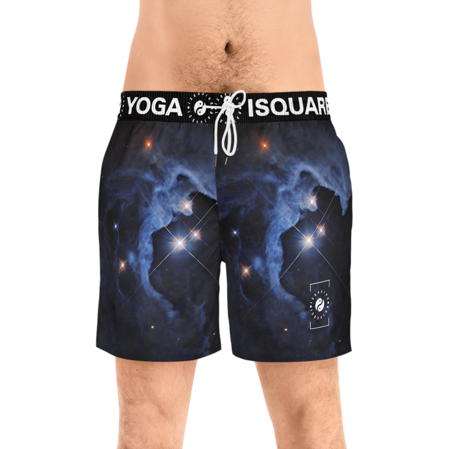 HP Tau, HP Tau G2, and G3 3 star system captured by Hubble - Swim Shorts (Mid-Length) for Men