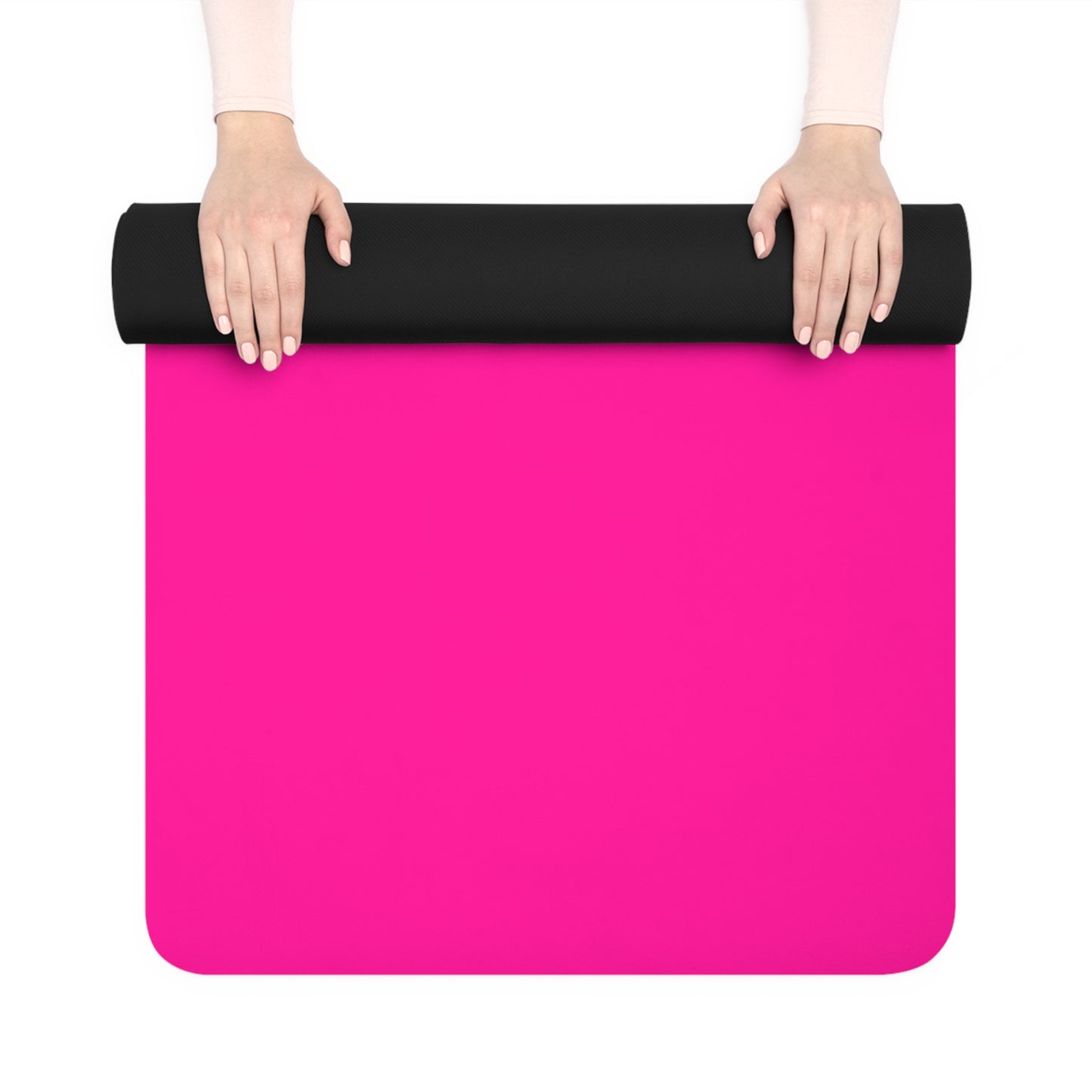 #FF0099 Sharp Pink - Yoga Mat