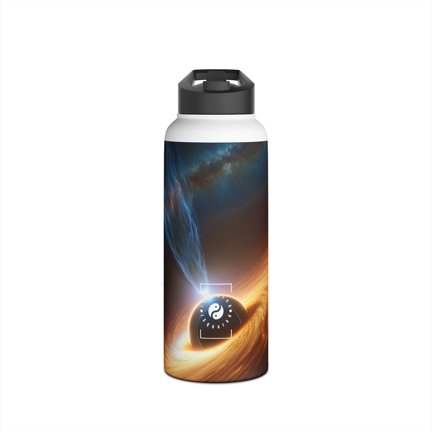 "Discs of Illumination: Black Hole Reverie" - Water Bottle