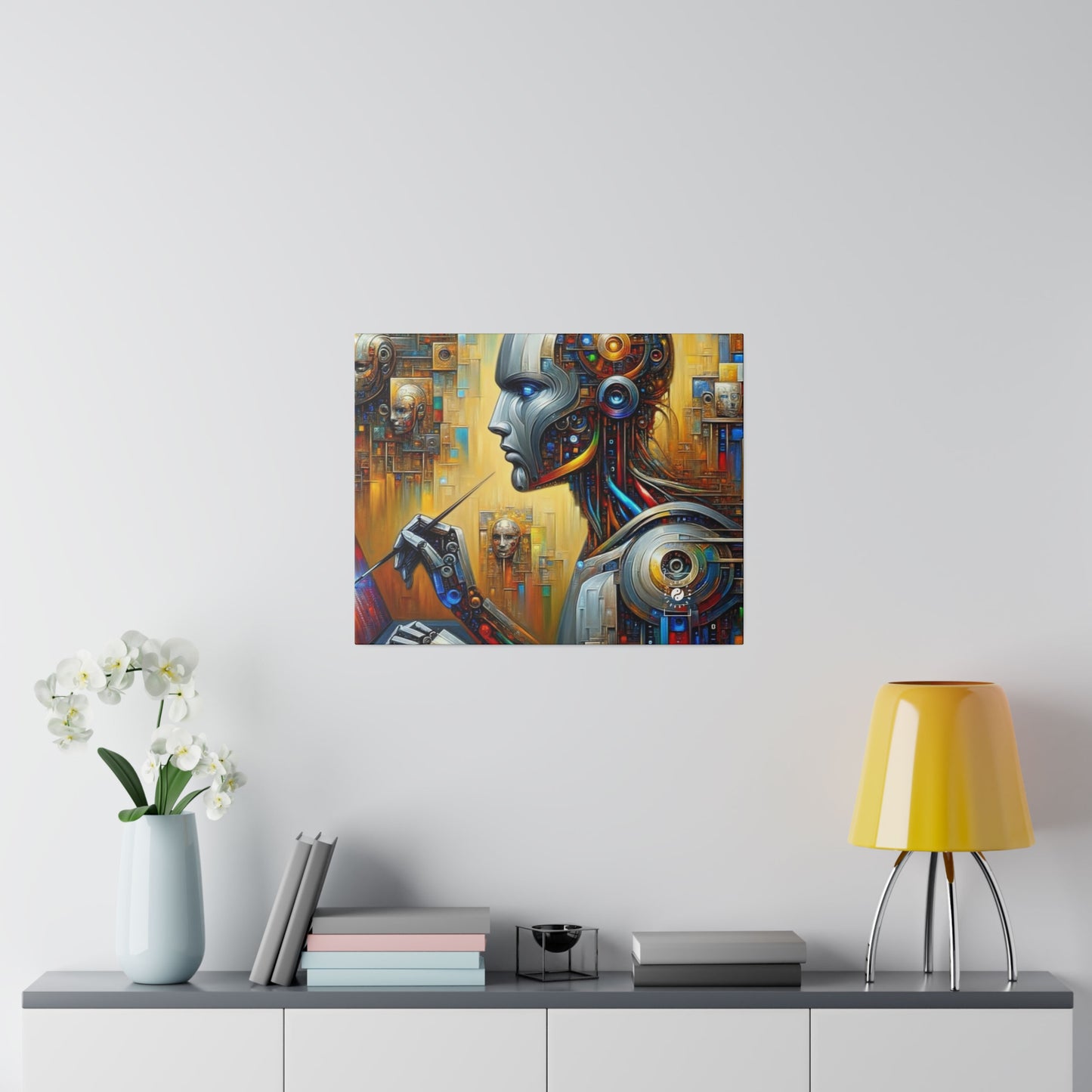 TechnoGenesis - Art Print Canvas