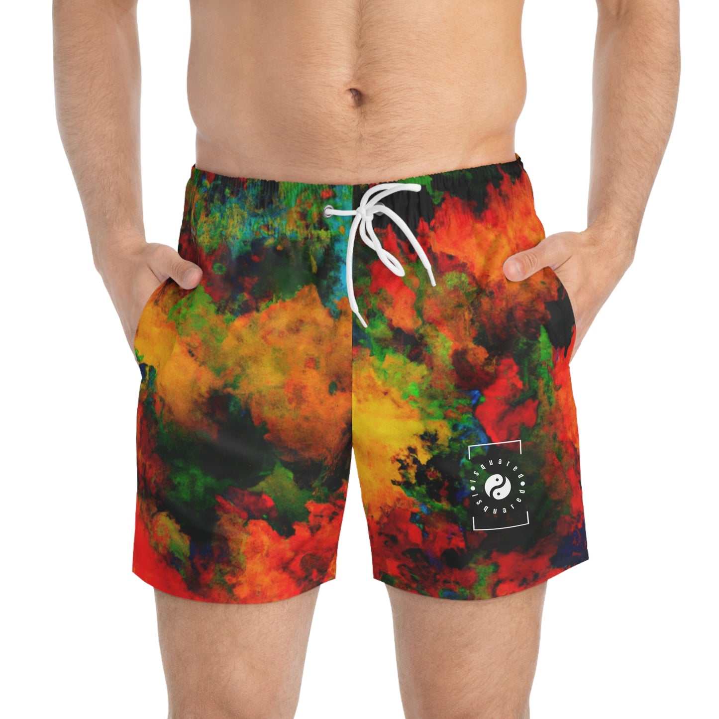 Luminous Whispers Symphony - Swim Trunks for Men