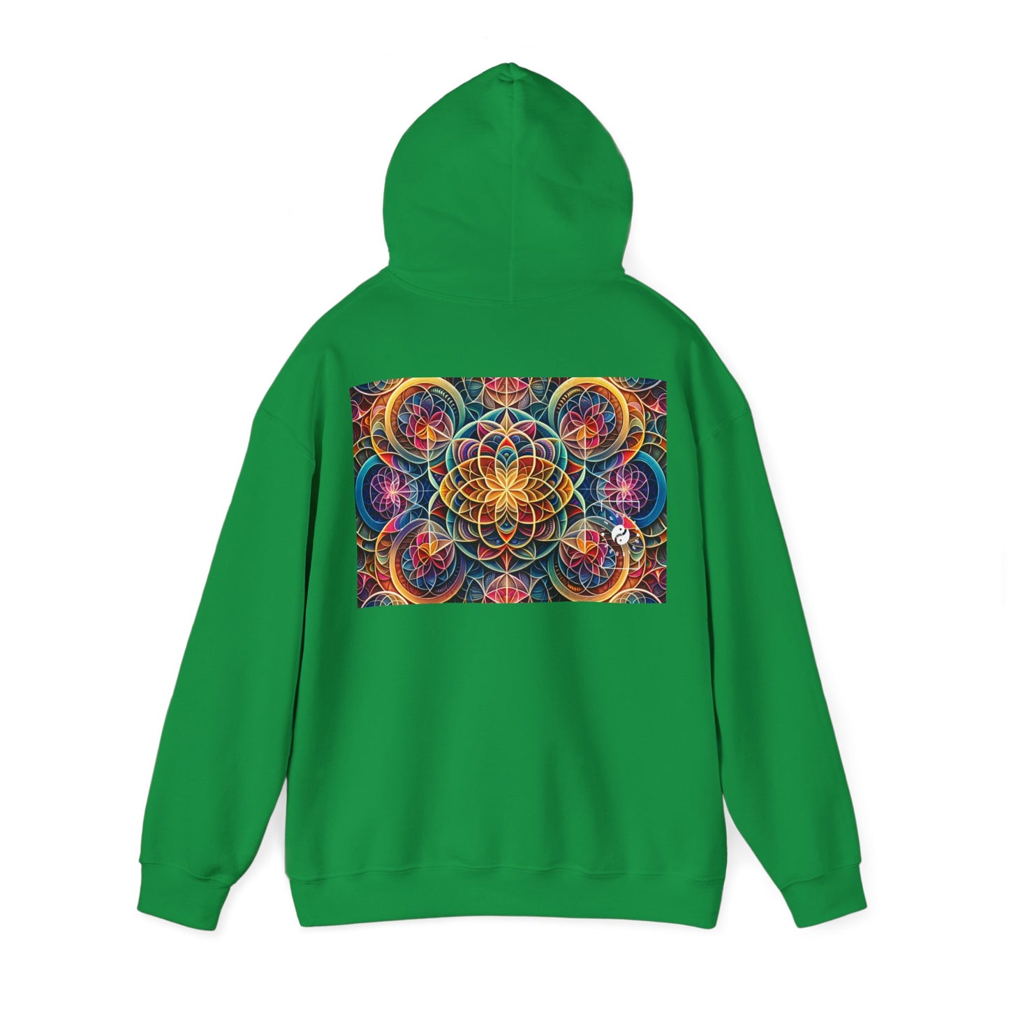 "Sacred Symmetry: Infinite Radiance of Love" - Hoodie