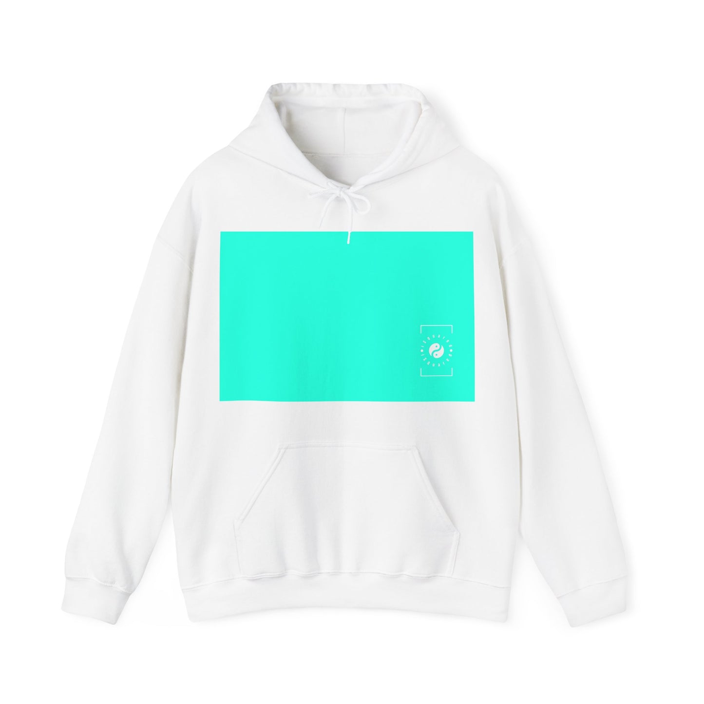 Neon Teal #11ffe3 - Hoodie