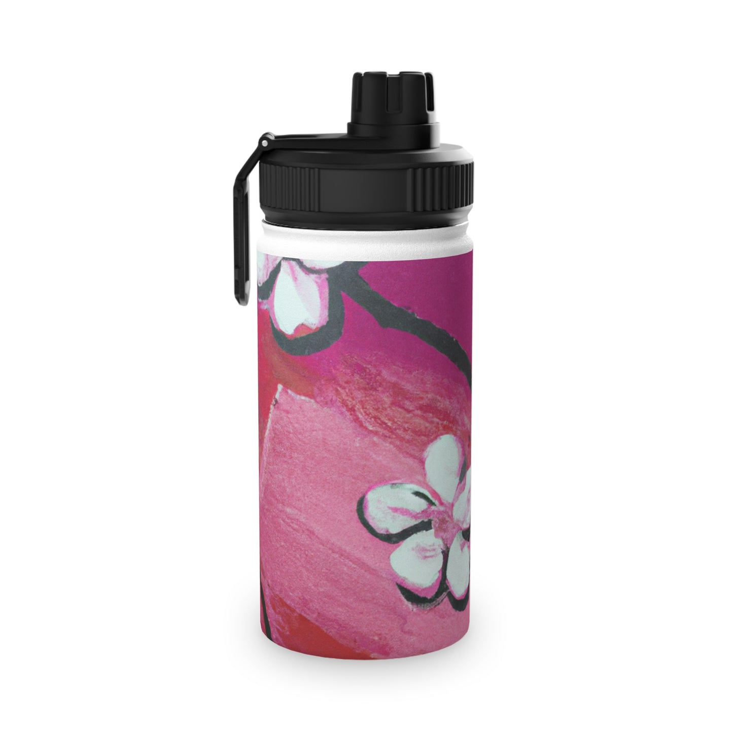 Ephemeral Blossom - Sports Water Bottle